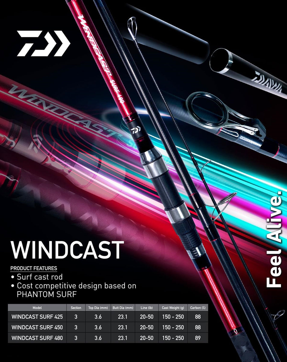 DAIWA ROD WINDCAST SURF – Fishing Buddy Singapore