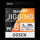 (PRICE w/o GST) - GOSEN ANSWER JIGGING PE x 8