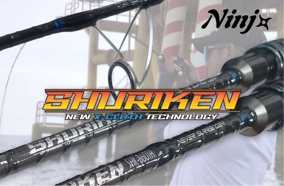 PRICE w/o GST) - NINJA SHURIKEN / SHINIGAMI ROD – Fishing Buddy