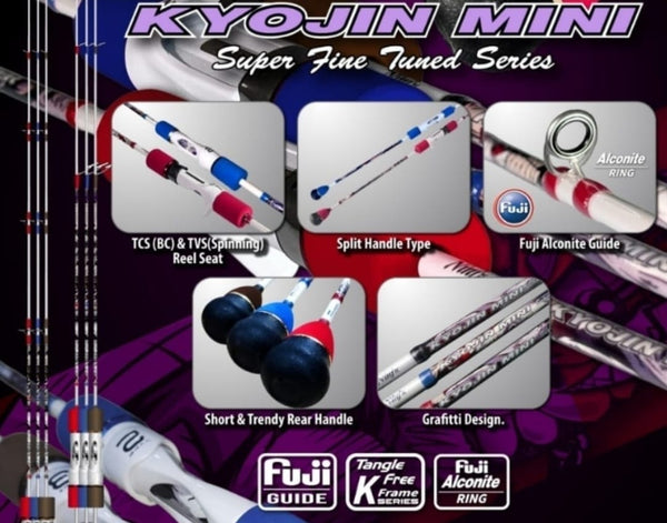 PRICE w/o GST) - NINJA KYOJIN MINI NKM – Fishing Buddy Singapore