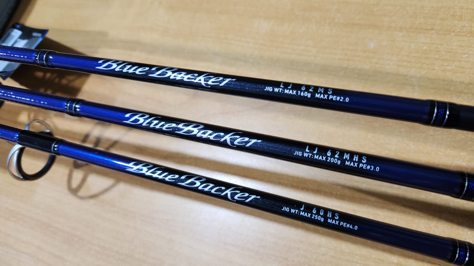 PRICE w/o GST) - DAIWA ROD - BLUE BACKER JIGGING RODS 2025