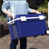 (PRICE w/o GST) - ASTAGE FOLES CREW #46L COOLER BOX WITH WHEEL (DARK BLUE)
