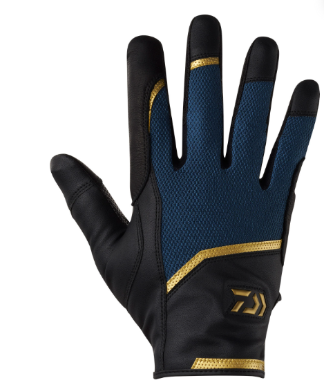 PRICE w/o GST) - DAIWA DG-7326 OFFSHORE GLOVE (MAJOLICA BLUE