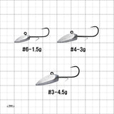 (PRICE w/o GST) - GAMAKATSU MICRO DARTER JIG HEAD