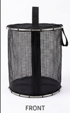 (PRICE w/o GST) - LIVE BAIT KEEP NET WITH STAINLESS STEEL RING 25CM