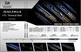 (PRICE w/o GST) - DAIWA ROD 2026 SALTIGA J TECHNICAL STEER