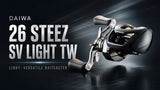DAIWA STEEZ SV LIGHT TW 100 (2026) DAIWA BAITCASTER REEL