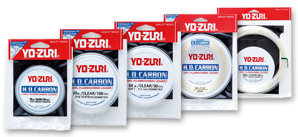 PRICE w/o GST) - YOZURI H.D.CARBON FC 100% LEADER 30YDS – Fishing