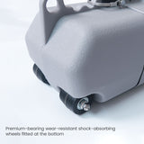 Heavy-Duty Extendable Hard Fishing Rod Case with Wheels