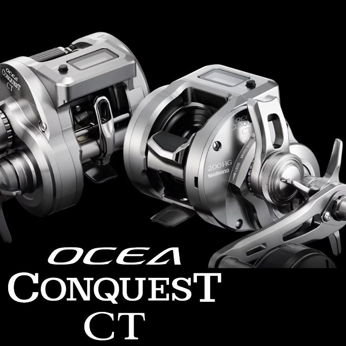 リール SHIMANO OCEA CONQUEST CT 200PG PLAT/shimano ocea conquest ct 200pg right/reel-Fishing