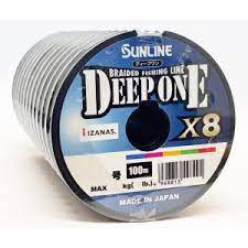 PRICE w/o GST) - SUNLINE NEW DEEP ONE X8 CONNECTED 100M – Fishing