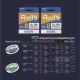 GOSEN ROOTS PE X8 PE LINE