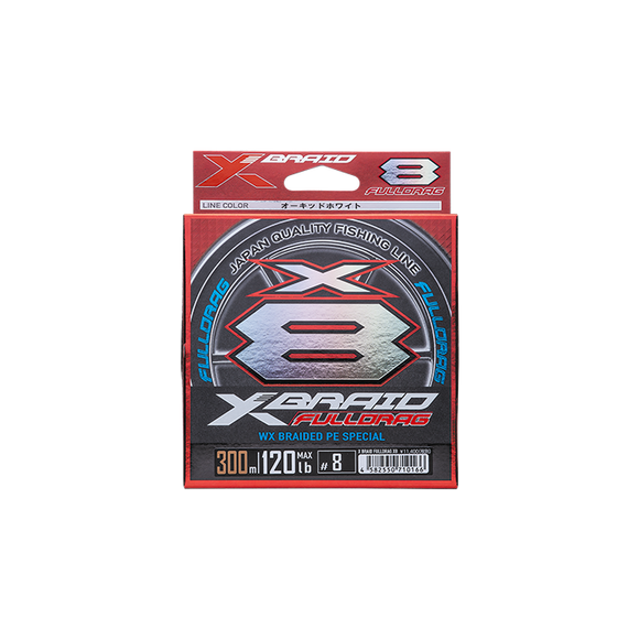 PRICE w/o GST) - X-BRAID FULLDRAG PE X8 GP-D 300M X002 – Fishing PRICE w/o GST) - X-BRAID FULLDRAG PE X8 GP-D 300M X002 – Fishing