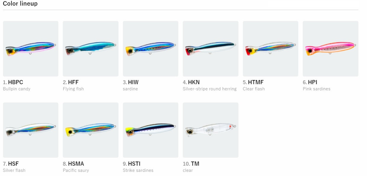 Leurre Yo Zuri Duel Hardcore Bullet Bull – 160 Mm Flottant – Topwater Mer