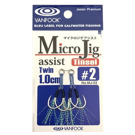 Assist Hook- Assist Single - Vanfook - MJ-04 Micro Jig Assist Single – The  Fishermans Hut