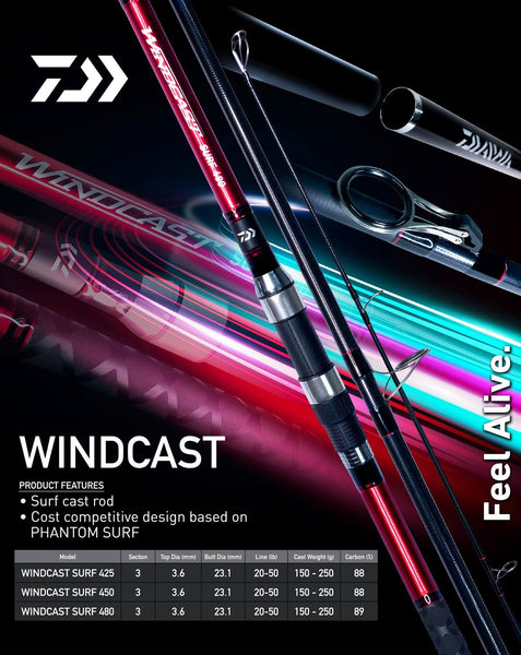 DAIWA ROD WINDCAST SURF - Main Image